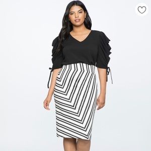 ELOQUII Neoprene Pencil Skirt Size 20
